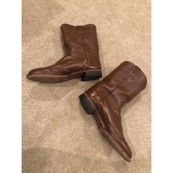 Justin leather boots size 10 men - Picture 4 of 9